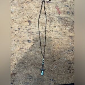 Elegant Cross Pendant Necklace